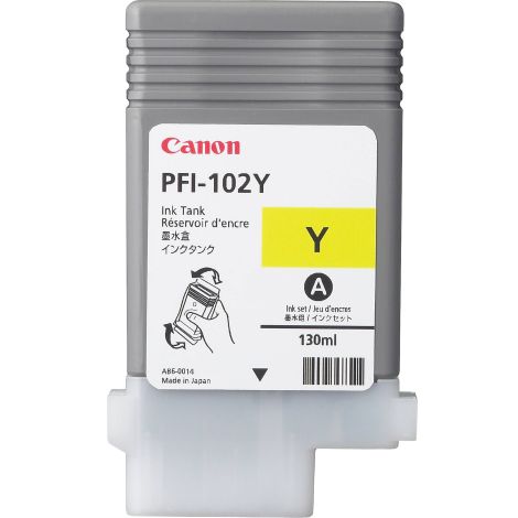 Cartridge Canon PFI-102Y, žlutá (yellow), originál