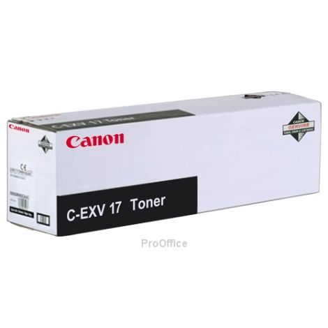 Toner Canon C-EXV17, černá (black), originál