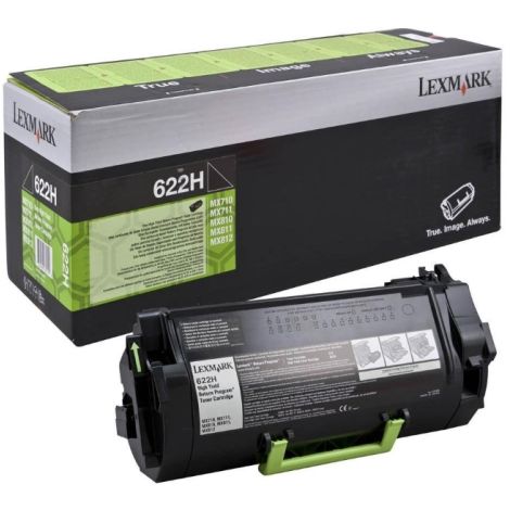 Toner Lexmark 622H, 62D2H00 (MX710, MX711, MX810, MX811, MX812), černá (black), originál