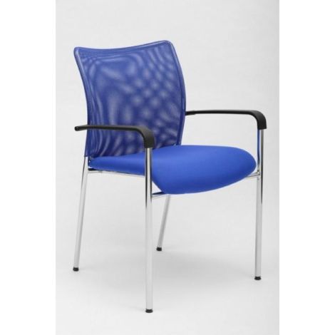 Konferenční židle Vanity Plus, modrá