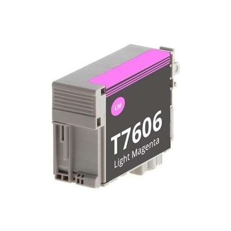 Cartridge Epson T7606, purpurová (magenta), alternativní