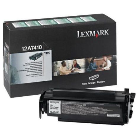 Toner Lexmark 12A7410 (T420), černá (black), originál