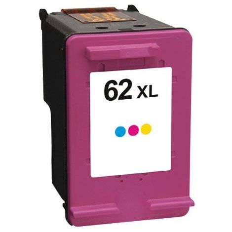 Cartridge HP 62 XL (C2P07AE), barevná (tricolor), alternativní