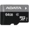 {Adata/micro SD/64GB/UHS-I U1 / Class 10/+ Adaptér AUSDX64GUICL10-RA1}