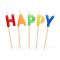 {Set svíček na špejli "HAPPY BIRTHDAY" 65mm [1 sada]}