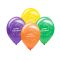 {Nafukovací balónek "HAPPY BIRTHDAY" barevný mix Ø25cm `M` [100 ks]}