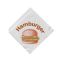 {Papírový sáček Hamburger 16 x 16 cm [500 ks]}