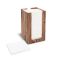 {Ubrousek (PAP-Airlaid) PREMIUM bílý 20 x 20 cm v boxu [100 ks]}